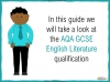 A Guide to the AQA GCSE English Literature Qualification Teaching Resources (slide 2/11)